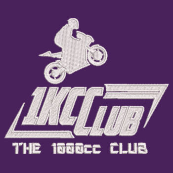 The 1000cc Club HeavyBlend™ full zip hooded sweatshirt Design