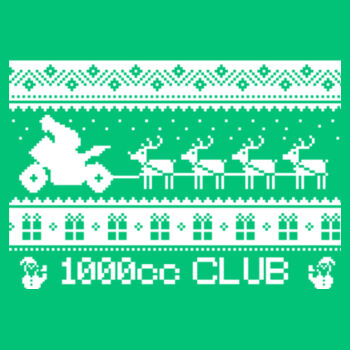 Christmas Jumper - white print Design