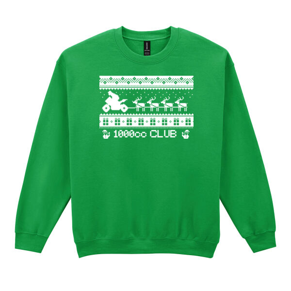 Christmas Jumper - white print Thumbnail